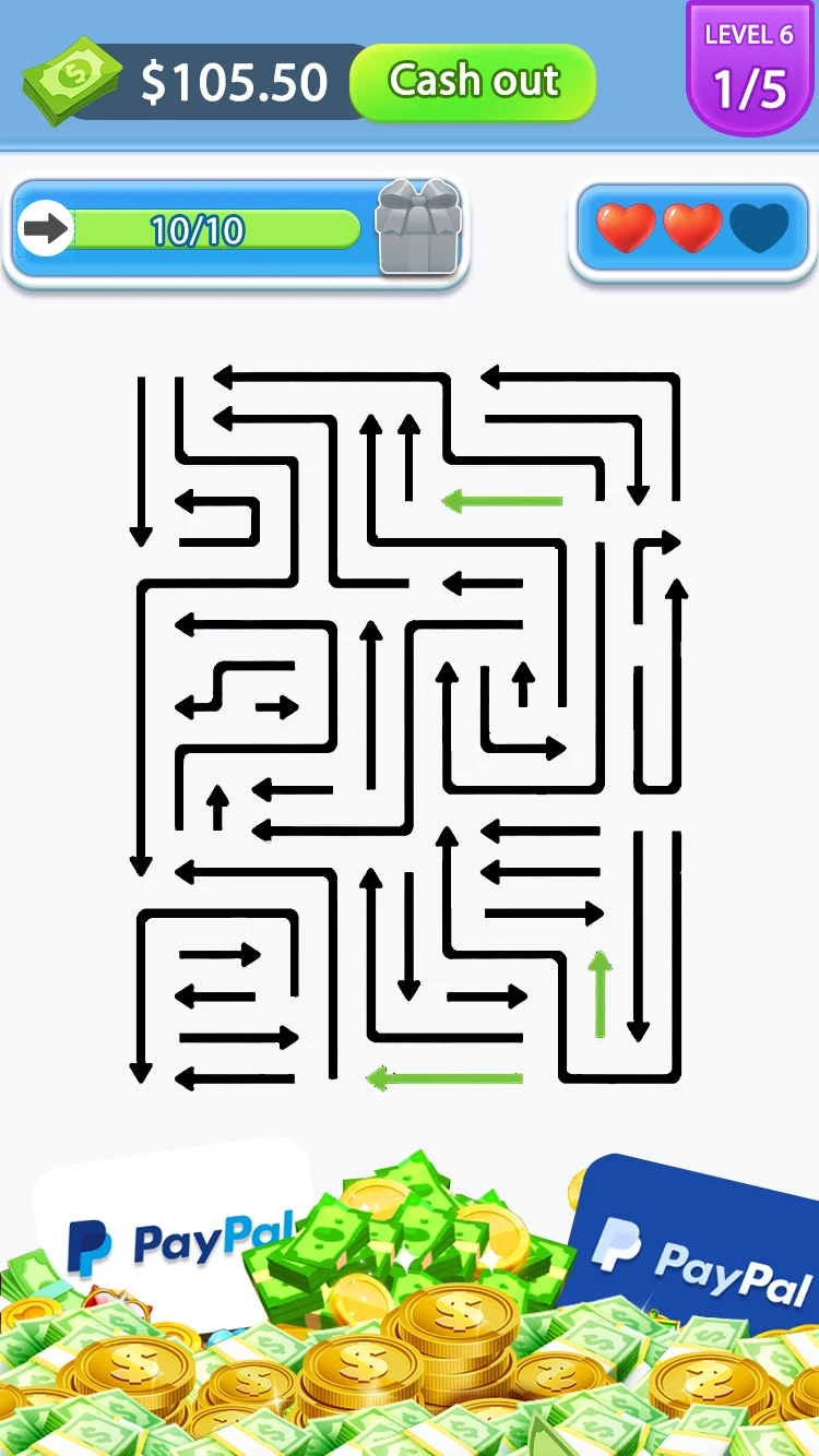 Tap Arrows – Puzzle Escape screenshot